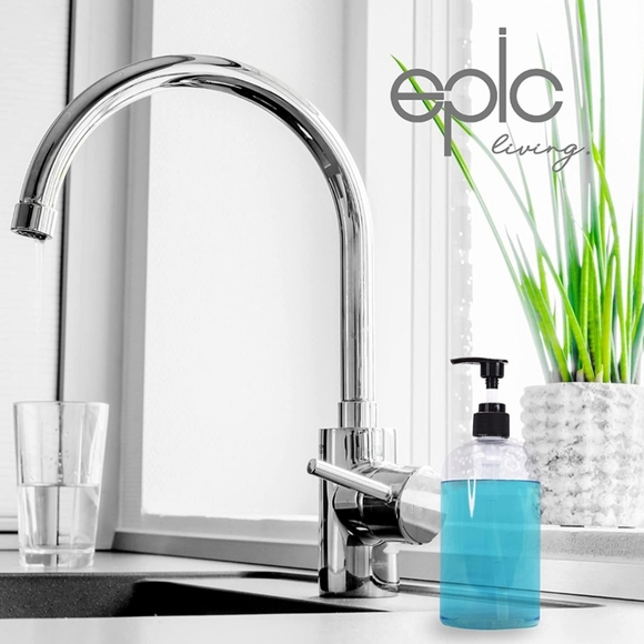 Epic Living Latex-free Pump Bottles Soap Shampoo Conditioner 6 pack (2- 3pcs) - Picture 3 of 7